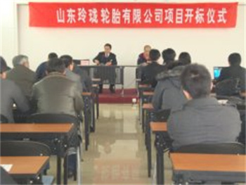 山東玲瓏輪胎有限公司項目招標掠影