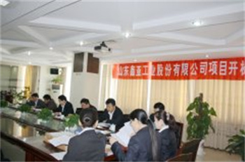 山東鑫亞集團項目開標會議